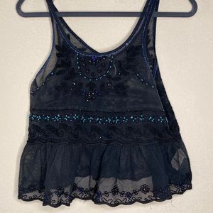 🌈10 Items for $40- 
Free People Beaded Top